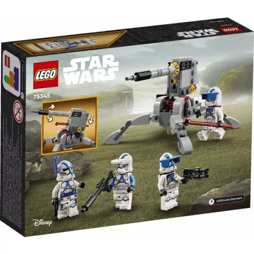 Lego Star Wars 75345 501. klónkatonák™ harci csomag