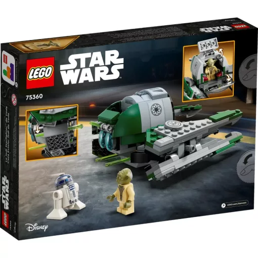 Lego Star Wars 75360 Yoda Jedi Starfighter™ vadászgépe