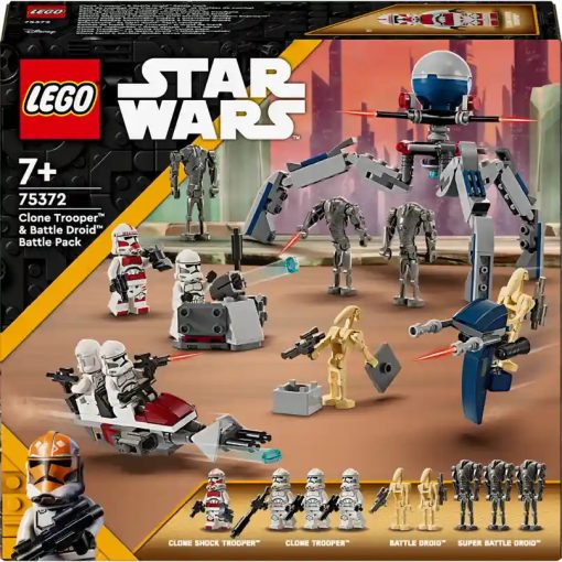 Lego Star Wars 75372 Klónkatona™ és harci droid™ harci csomag