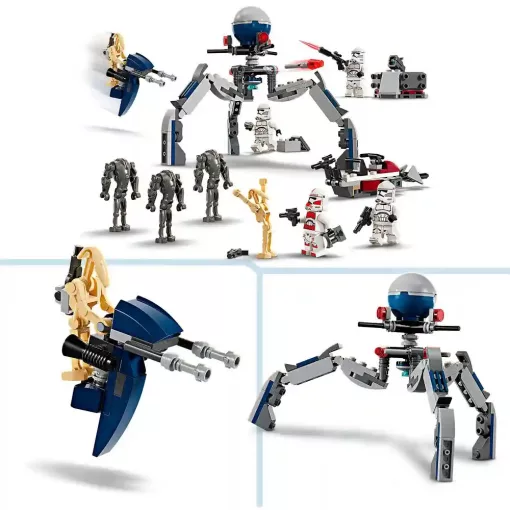 Lego Star Wars 75372 Klónkatona™ és harci droid™ harci csomag