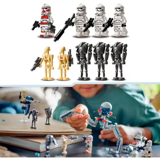 Lego Star Wars 75372 Klónkatona™ és harci droid™ harci csomag