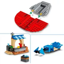 Lego Star Wars 75384 A Crimson Firehawk™ csillaghajó
