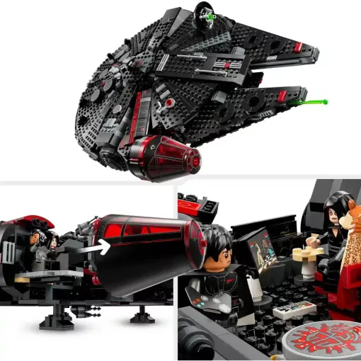 Lego Star Wars 75389 A Sötét Sólyom (Millennium Falcon)