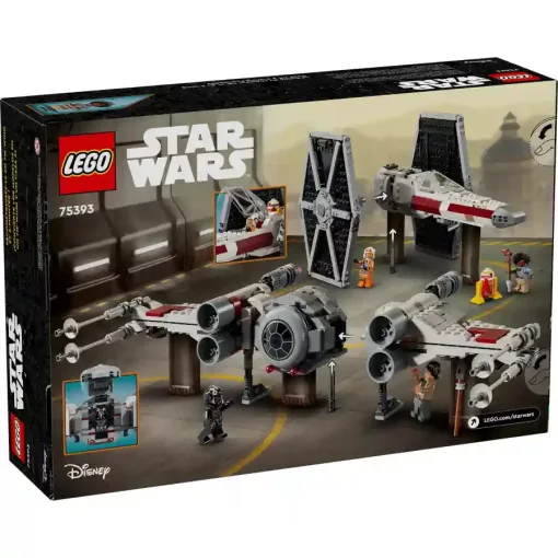 Lego Star Wars 75393 TIE Fighter és X-Wing csillaghajók