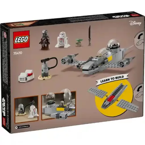Lego Star Wars 75410 Mando és Grogu N1-es vadászgépe, űrhajó