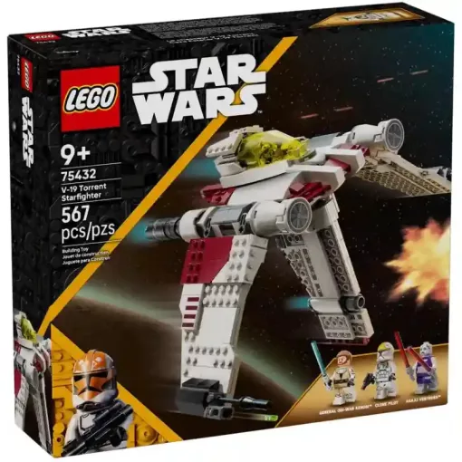 Lego Star Wars 75432 V-19 Torrent-osztályú csillagvadász űrhajó