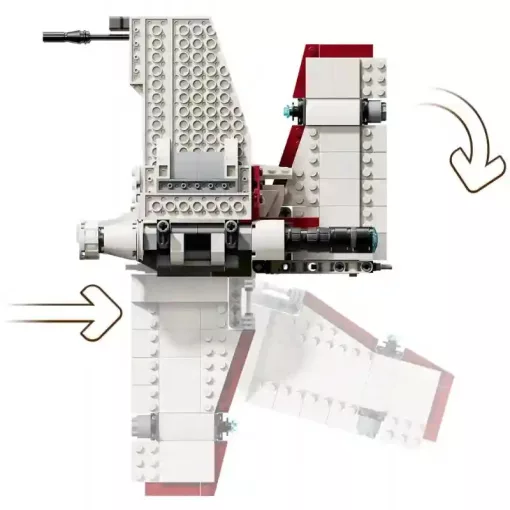 Lego Star Wars 75432 V-19 Torrent-osztályú csillagvadász űrhajó