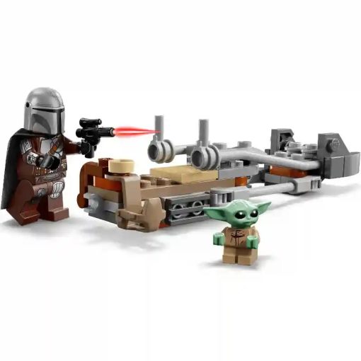 Lego Star Wars 75436 A Mandalóri és Grogu speeder bike-ja
