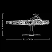 Lego Star Wars 75441 Venator-osztályú támadó cirkáló űrhajó