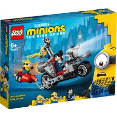   Lego Minions 75549 Megállíthatatlan minyonos motoros üldözés