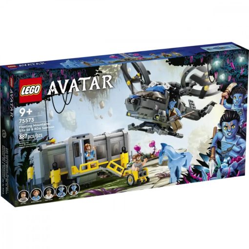 Lego Avatar 75573 Lebegő sziklák: 26-os helyszín és RDA Samson helikopter