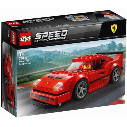 Lego Speed Champions 75890 Ferrari F40 Competizione autó