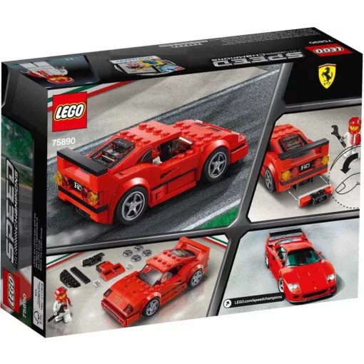 Lego Speed Champions 75890 Ferrari F40 Competizione autó