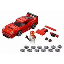Lego Speed Champions 75890 Ferrari F40 Competizione autó