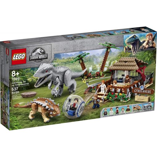 Lego Jurassic World 75941 Indominus Rex az Ankylosaurus​ ellen