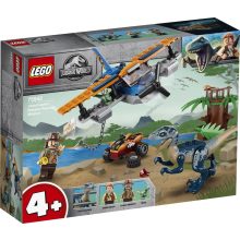Lego Jurassic World 75942 Velociraptor: Kétfedelű repülőgépes mentőakció