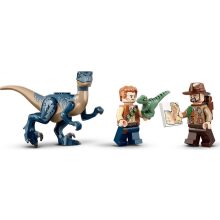 Lego Jurassic World 75942 Velociraptor: Kétfedelű repülőgépes mentőakció