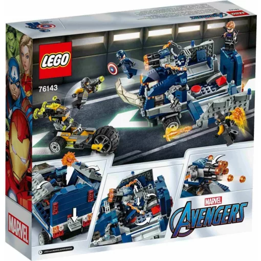 Lego Marvel 76143 Bosszúállók Teherautós üldözés