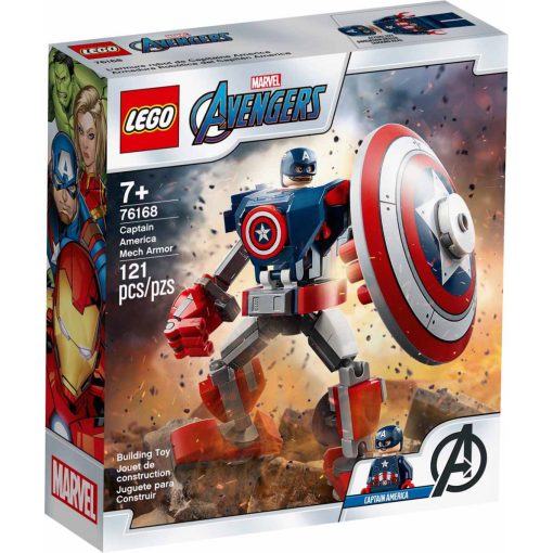 Lego Marvel 76168 Amerika Kapitány páncélozott robotja