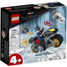 Lego Marvel 76189 Amerika Kapitány és Hydra szemtől szemben