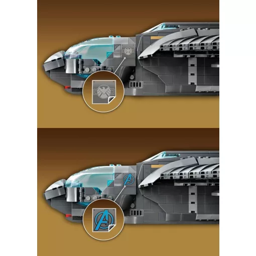 Lego Marvel 76248 A Bosszúállók Quinjetje