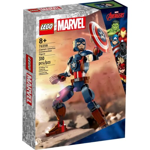 Lego Marvel 76258 Amerika Kapitány építőfigura