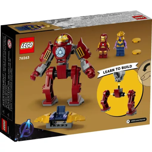 Lego Marvel 76263 Vasember Hulkbuster robotja vs. Thanos