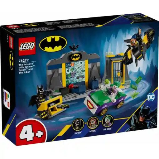 Lego DC Super Heroes 76272 A Denevérbarlang™, Batman™, Batgirl™ és Joker™