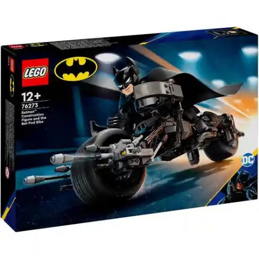 Lego DC Super Heroes 76273 Batman™ építőfigura és a batmotor