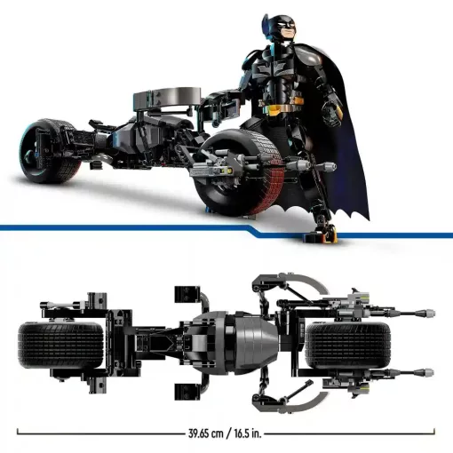 Lego DC Super Heroes 76273 Batman™ építőfigura és a batmotor