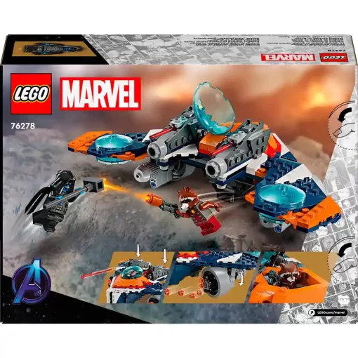 Lego Marvel 76278 Mordály Warbird repülője vs. Ronan