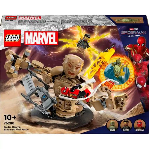 Lego Marvel 76280 Pókember vs. Homokember: A döntő ütközet