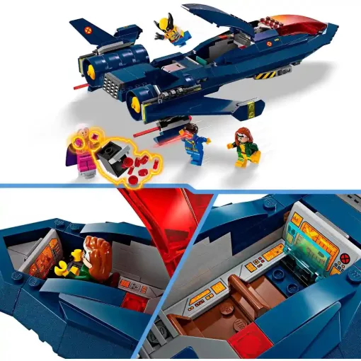 Lego Marvel 76281 X-Men X-Jet repülője