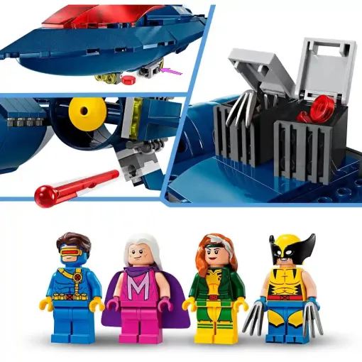 Lego Marvel 76281 X-Men X-Jet repülője