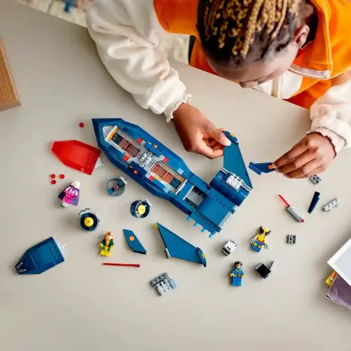 Lego Marvel 76281 X-Men X-Jet repülője