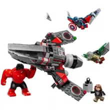 Lego Marvel 76292 Amerika Kapitány vs. Vörös Hulk csata