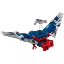 Lego Marvel 76292 Amerika Kapitány vs. Vörös Hulk csata