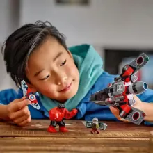 Lego Marvel 76292 Amerika Kapitány vs. Vörös Hulk csata