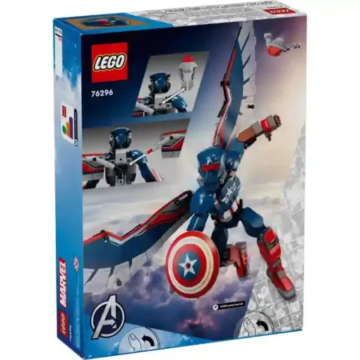 Lego Marvel 76296 Az új Amerika Kapitány építőfigura