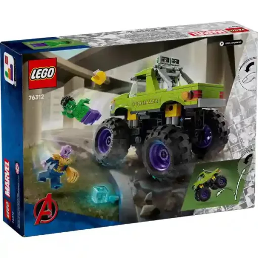 Lego Marvel 76312 Hulk óriás terepjárója vs. Thanos
