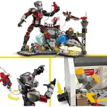 Lego Marvel 76314 Amerika Kapitány: Polgárháború csatajelenet