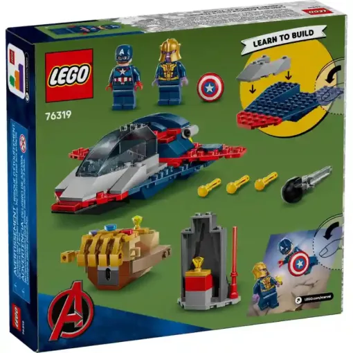 Lego Marvel 76319 Amerika Kapitány vs. Thanos