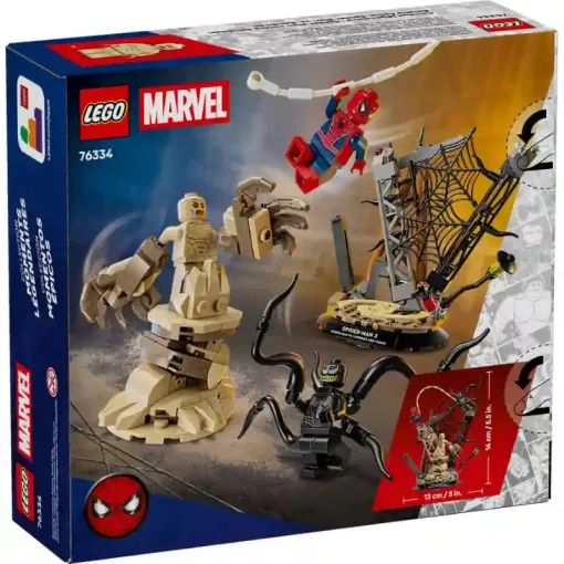 Lego Marvel 76334 Pókember és Homokember csatája