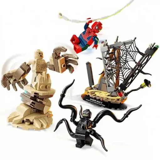 Lego Marvel 76334 Pókember és Homokember csatája