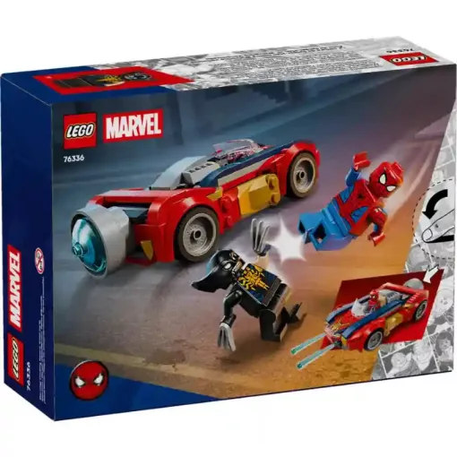 Lego Marvel 76336 Pókember a venomizált Farkas ellen