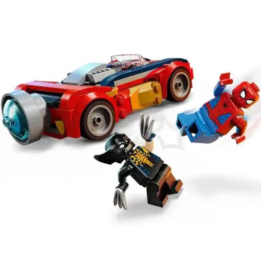 Lego Marvel 76336 Pókember a venomizált Farkas ellen