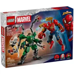 Lego Marvel 76338 Pókember vs. Doc Ock robotcsatája