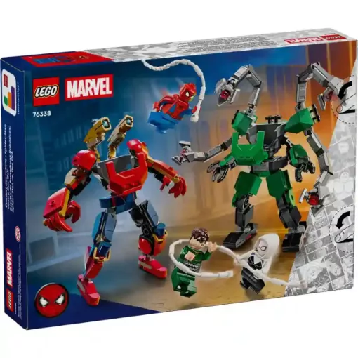 Lego Marvel 76338 Pókember vs. Doc Ock robotcsatája
