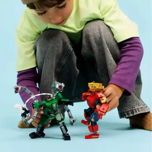 Lego Marvel 76338 Pókember vs. Doc Ock robotcsatája