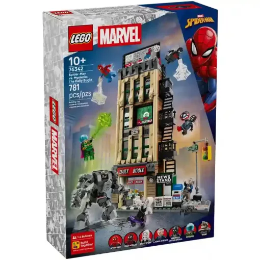 Lego Marvel 76342 Pókember vs. Mysterio: Hírharsona
